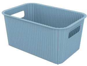 Panier Vibes 4L Bleu artic L.25,5 x l.17 x H.12,3 cm